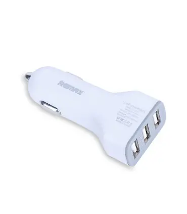 شارژر فندکی ریمکس سه پورت مدل CC-301