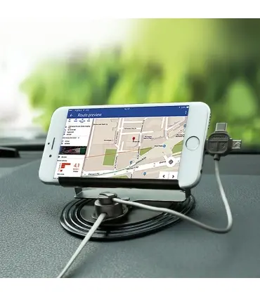 پایه نگهدارنده و شارژر فندکی گوشی ریمکس Remax RC-FC2 Letto Universal Car Holder