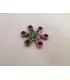 اسپینر فلزی شش پره ای توپی رنگین کمانی Fidget Spinner Metal Rainbow Balls