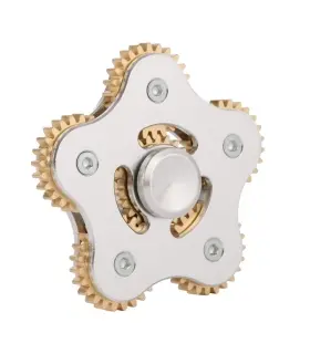 اسپینر فلزی طرح چرخ دنده ای پنچ پر Focus Fidget Spinner