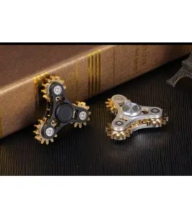 اسپینر فلزی طرح چرخ دنده ای سه پر Focus Fidget Spinner