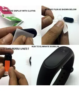 برچسب محافظ Mi band 2