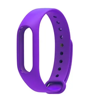 بند سیلیکونی رنگی دستبند سلامتی شیائومی مدل Mi Band 2