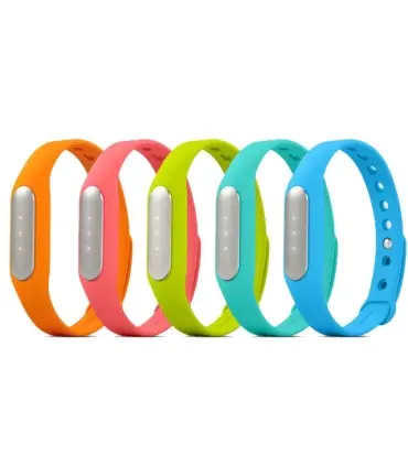 بند سیلیکونی رنگی دستبند سلامتی شیائومی مدل Mi Band 1s