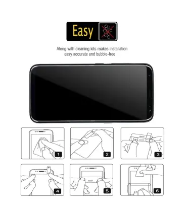 محافظ گلس ARTORIZ 3D FULL COVER سامسونگ Galaxy S8