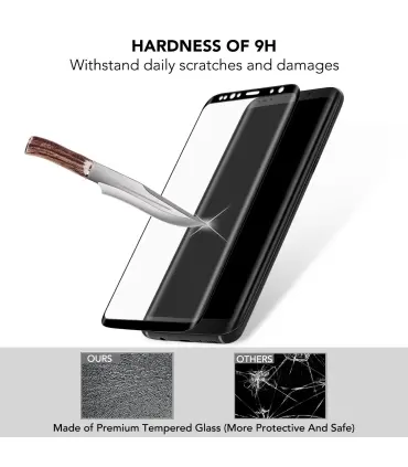 محافظ گلس ARTORIZ 3D FULL COVER سامسونگ Galaxy S8 PLUS