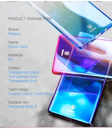 کاور بیسوز Galaxy Note 8 Baseus Glaze Case