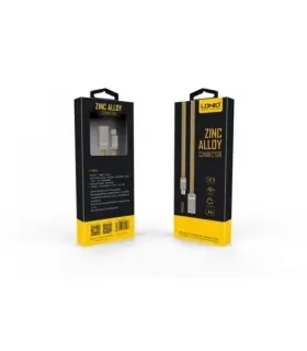 کابل آیفون فلت سرفلزی LDNIO LS20