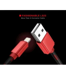 کابل کنفی ایفون لایتنینگ الدینیو LDNIO LS23 فست شارژ