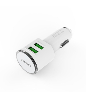 شارژر فندکی دو پورت LDNIO DL-C29