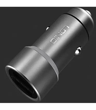 شارژر فندکی 2 پورت الدینیو مدل LDNIO C302 با کابل میکرو یو اس بی