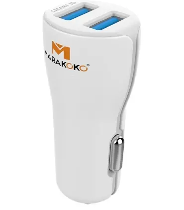 شارژر فندکی ماشین Marakoko MAC1 2Port USB Car Charger