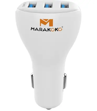 شارژر فندکی ماشین Marakoko MAC2 3Port USB Car Charger