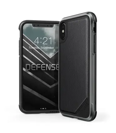 قاب طرح چرم iPhone X Case Defense Lux