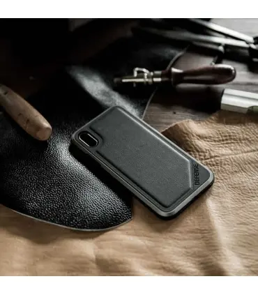 قاب طرح چرم iPhone X Case Defense Lux