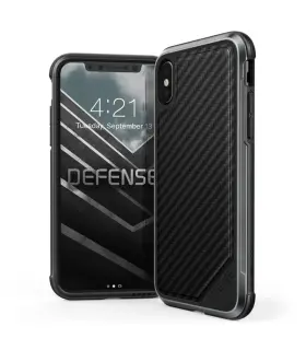 قاب طرح کربن iPhone X Case Defense Lux