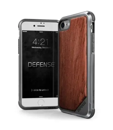 قاب طرح چوب iPhone 7 & iPhone 8 Case Defense Lux