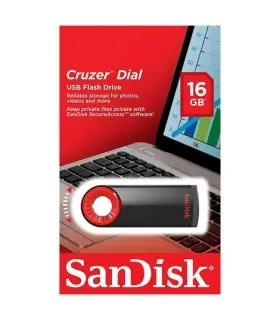 فلش مموري سن ديسک مدل CRUZER DIAL CZ57 ظرفيت 16 گيگابايت