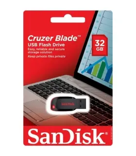 فلش مموري سن ديسک مدل Cruzer Blade CZ50 ظرفيت 32 گيگابايت