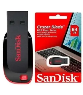 فلش مموري سن ديسک مدل Cruzer Blade CZ50 ظرفيت 64 گيگابايت